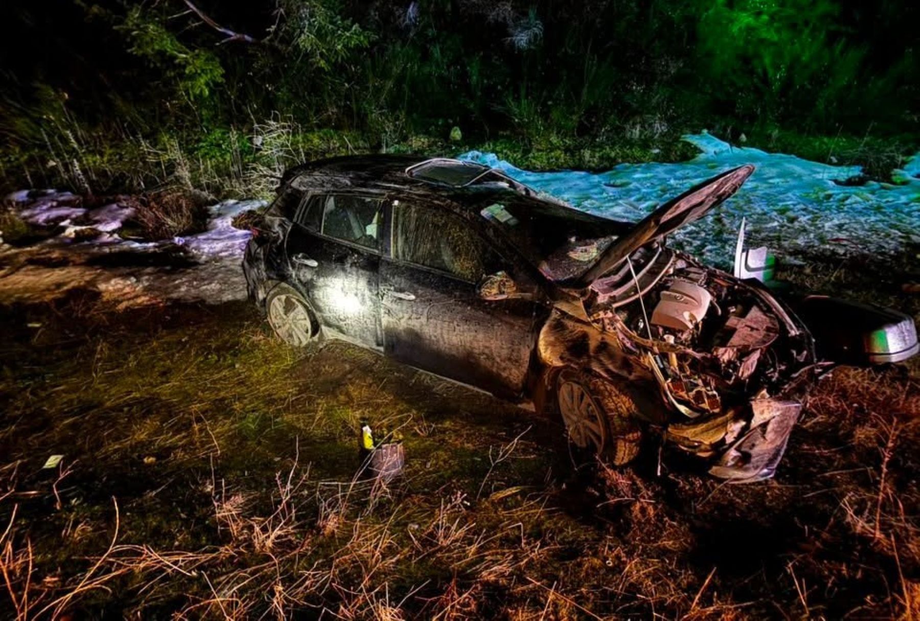 Accidente en Ruta 40 cerca de Villa La Angostura: tres personas heridas