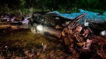 Imagen de Fuerte accidente sobre Ruta 40, cerca de Villa La Angostura: hay al menos tres heridos