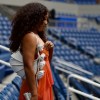 Imagen de Naomi Osaka convierte la cancha en una pasarela: el llamativo look para su práctica en el US Open
