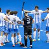 Imagen de Un festival de Los Leones: 7-1 a Nueva Zelanda y pasaje a la segunda fase del Mundial de hockey