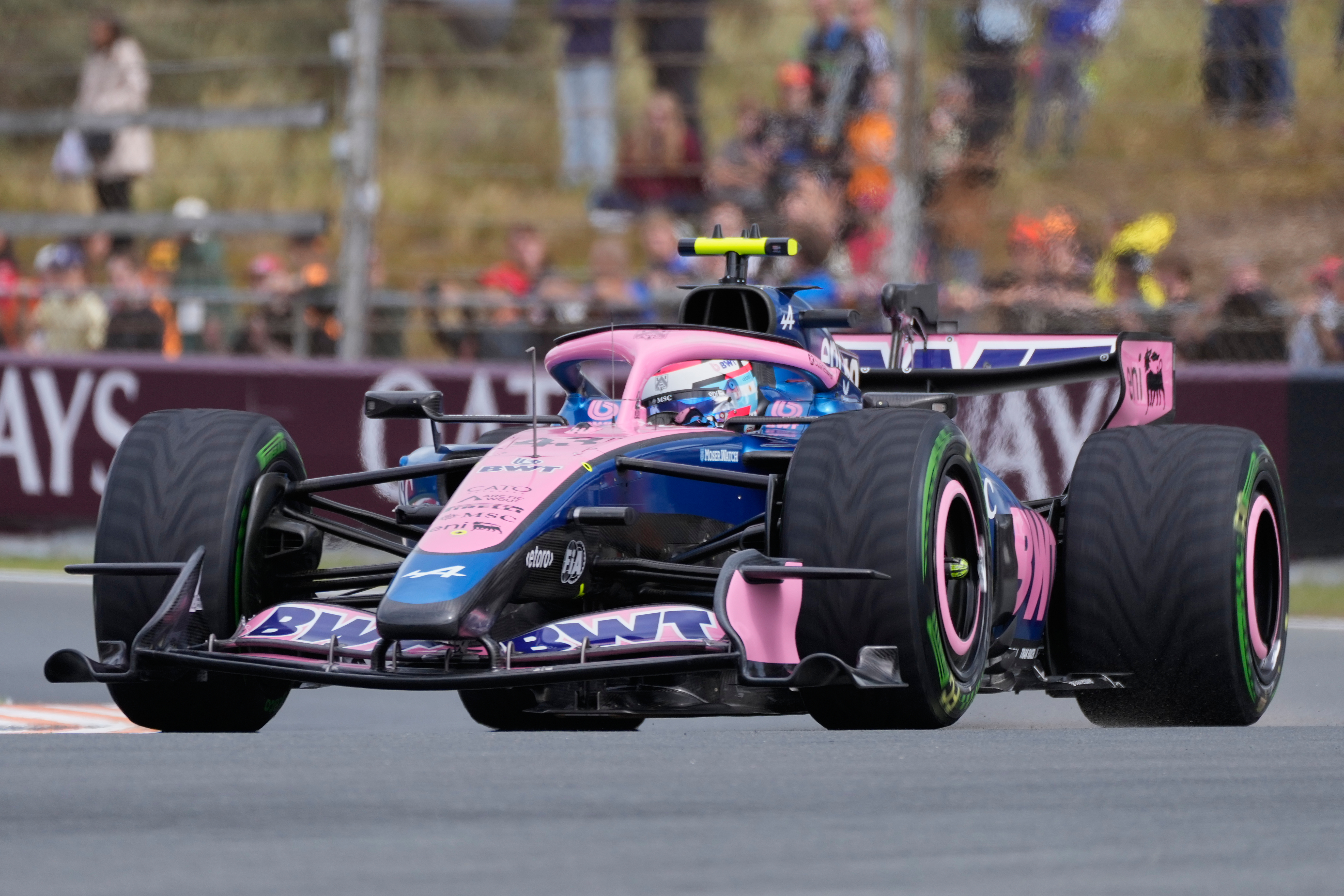 Franco Colapinto compite en el GP de Países Bajos bajo amenaza de lluvia