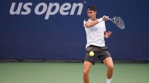 Debut contundente para el argentino Tomás Etcheverry en el US Open