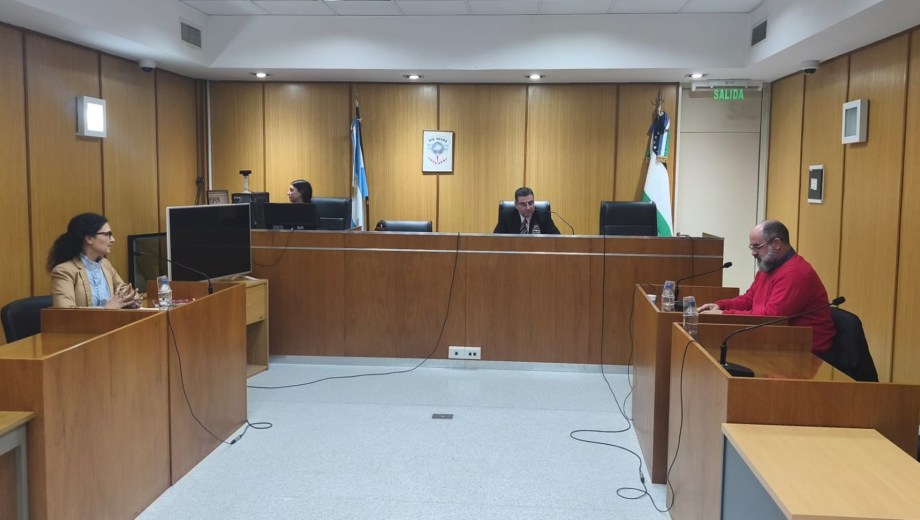 La audiencia se desarrolló en la Ciudad Judicial de Roca.
