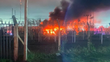 Explotó una central eléctrica en La Plata: cerca de 13.900 usuarios sin luz hasta el viernes