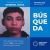 Imagen de Buscan a un adolescente desaparecido en Roca: fue visto por última vez el viernes