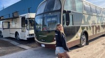 Imagen de La chica de los motorhomes: construyó el que usaron Tini, Robert De Niro y muestra el proceso en redes sociales