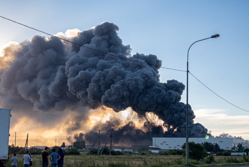 Ucrania desató otro ataque con 320 drones en Rusia: golpeó una refinería, la red de e-commerce Wildberries y hay 5 muertos
