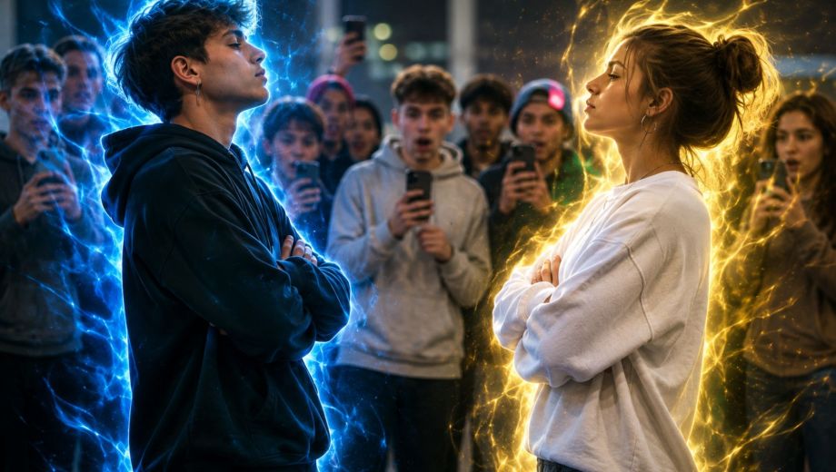 TikTok convirtió el "aura" en una competencia. Foto ilustrativa.