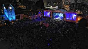 «Fue desbordante»: la Fiesta Nacional de la Nieve convocó a 18 mil personas por noche en Bariloche