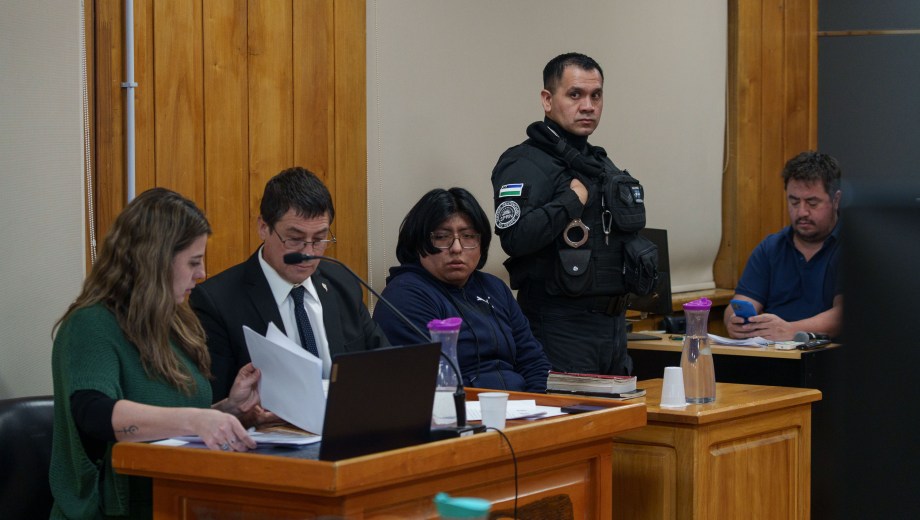 Bariloche: la pericia psiquiátrica ganó el centro de la escena en el juicio por el crimen de Latiff. foto: Alfredo Leiva