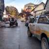 Imagen de El hundimiento del pavimento obligó a cerrar una calle en el centro de Bariloche: trabajan para repararla