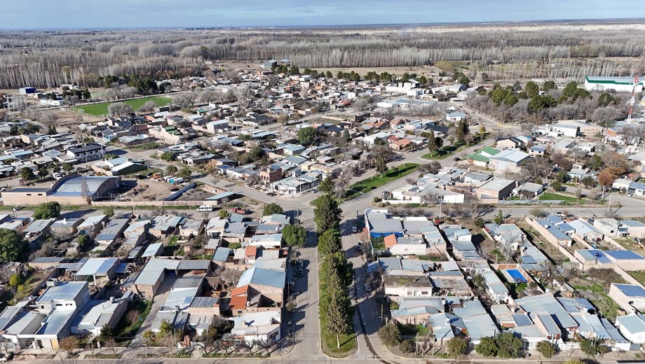 La localidad tiene 11 mil habitantes actualmente, según datos municipales. (Foto: FLORENCIA SALTO)