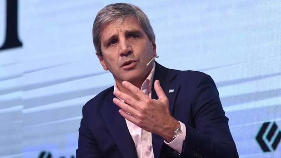 Luis Caputo, Ministro de Economía de la Nación. 