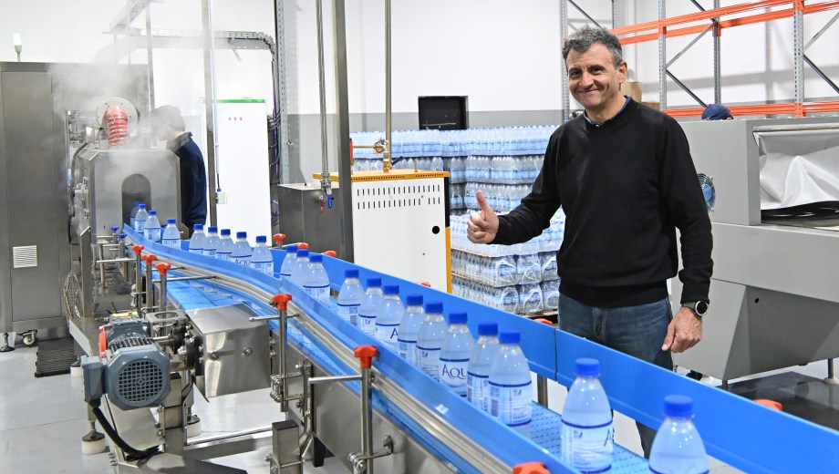 Mario Fulciniti, tercera generación en Aqualic (Foto: Florencia Salto).