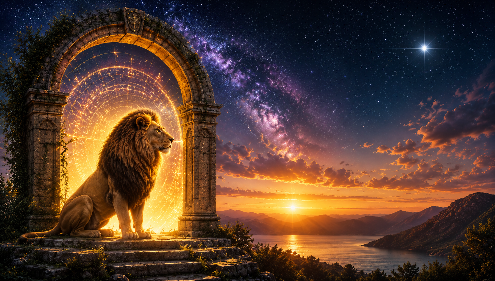 Portal del León: significado, fechas y signos beneficiados