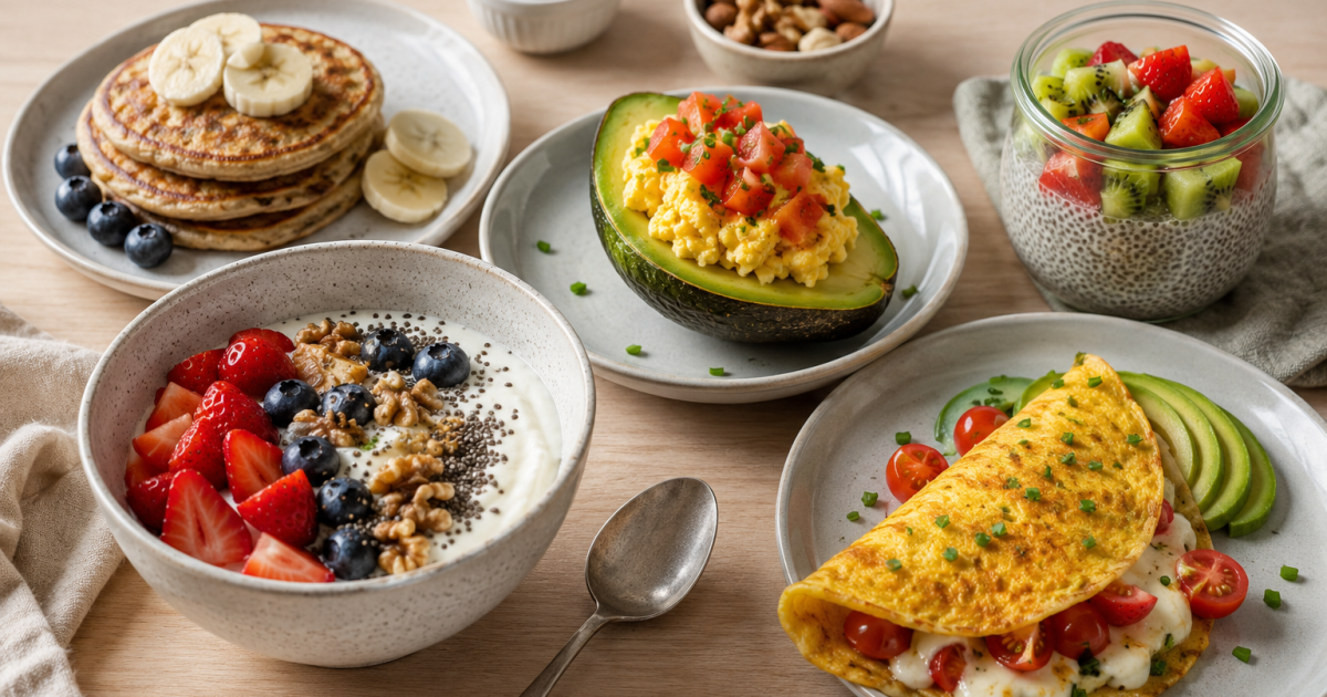 Opciones de desayunos sin harinas para comenzar el día de otra manera