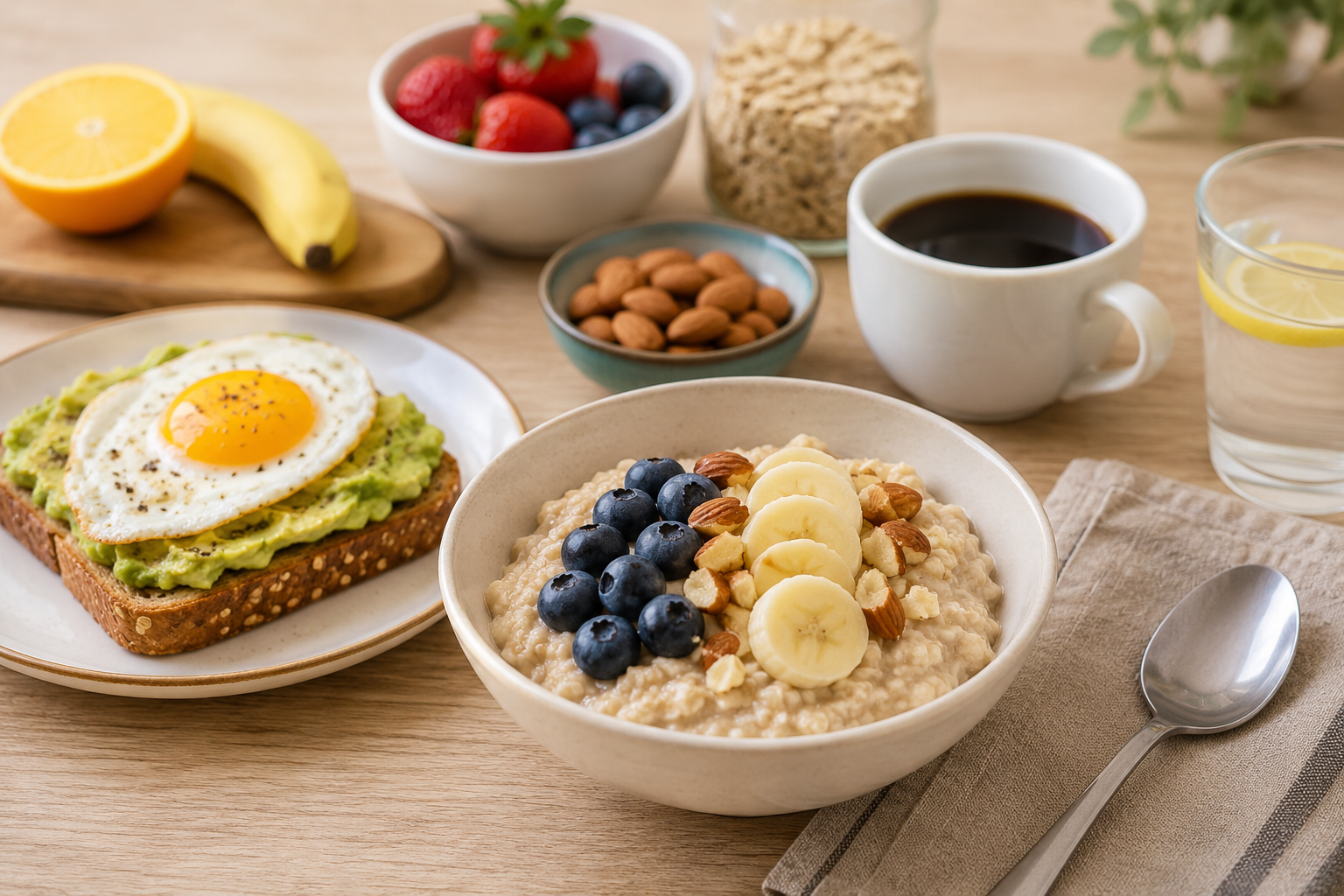 Consejos para un desayuno más saciante y nutritivo