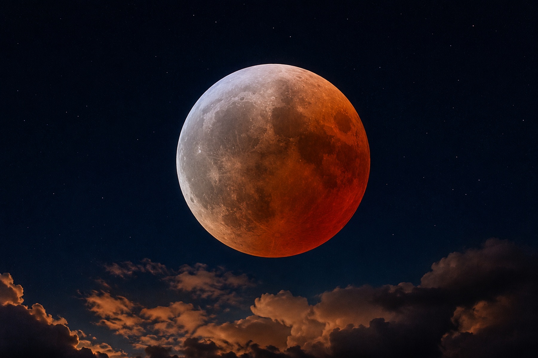 Eclipse lunar parcial en Piscis: impacto para cuatro signos zodiacales