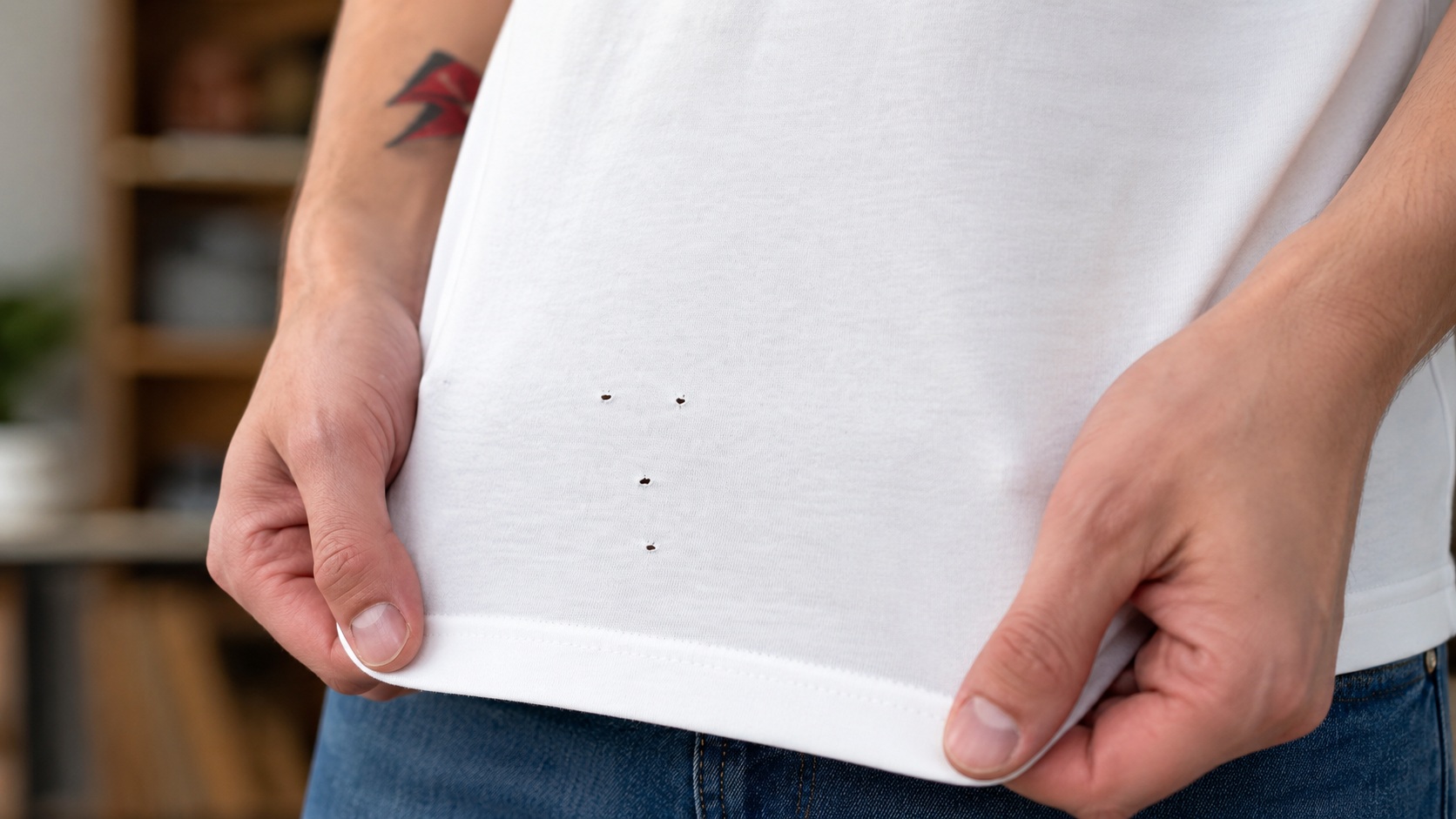 Agujeros en remeras: causas y cómo prevenirlos