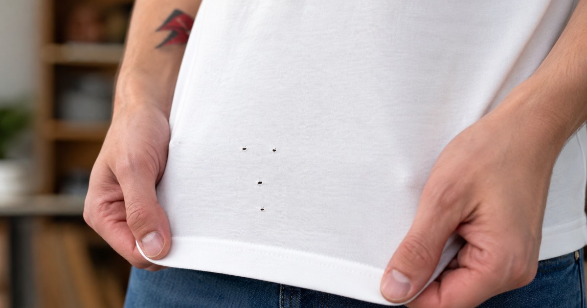 Agujeros en remeras: causas y cómo prevenirlos