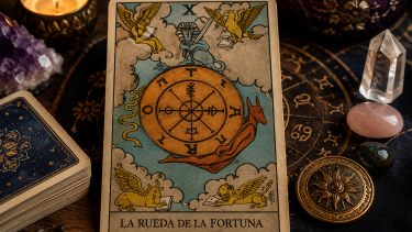 Carta del tarot de hoy, miércoles 5 de agosto de 2026: La Rueda de la Fortuna y su poderoso mensaje