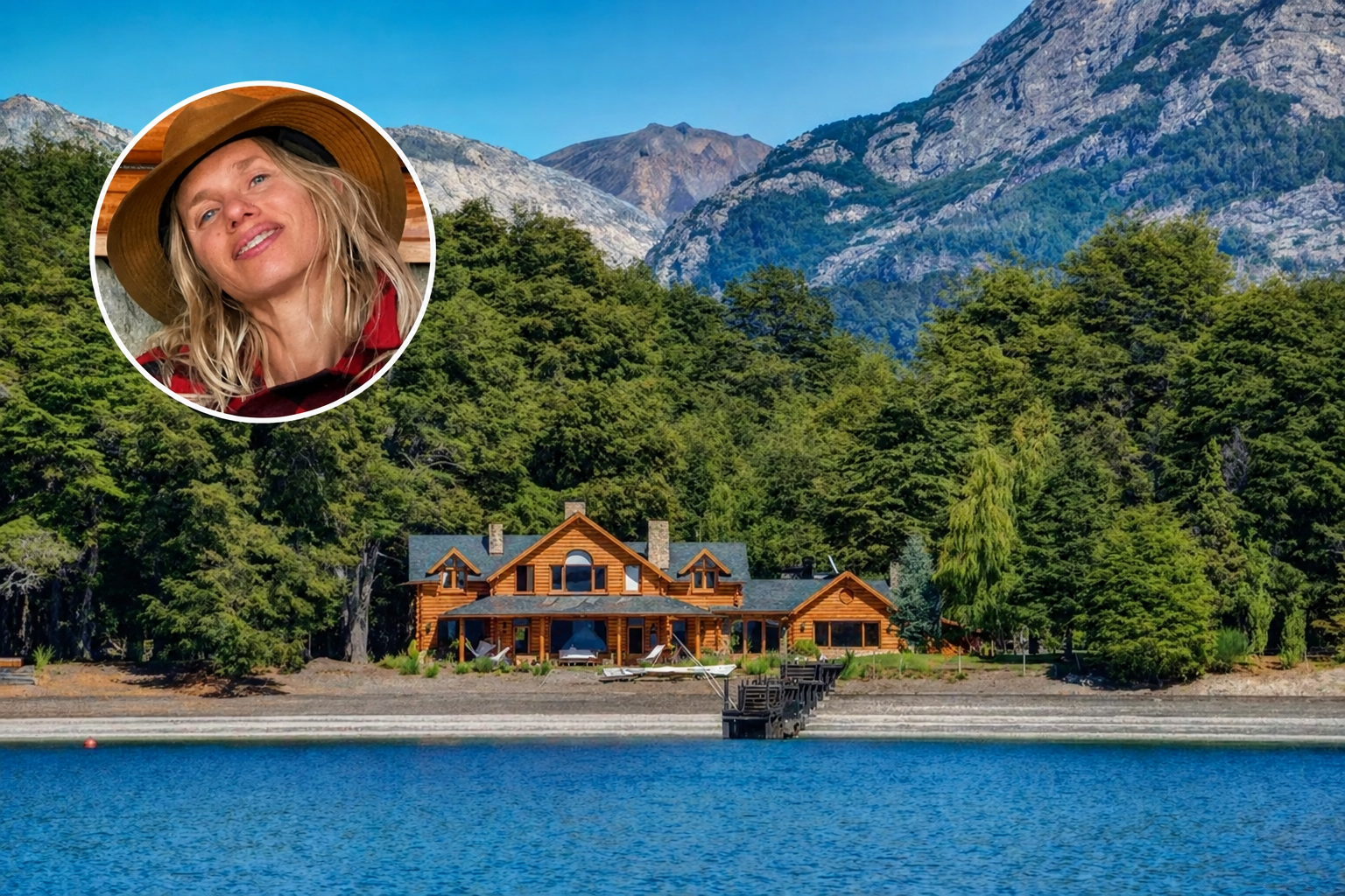 El acogedor refugio de Carola del Bianco en la Patagonia
