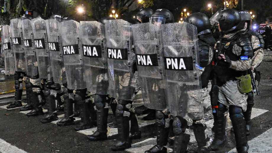 Incidentes en el Congreso. Foto: Enrique García Medina.