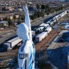 Imagen de Son más 1.400 los camioneros varados en Neuquén que esperan cruzar hacia Chile