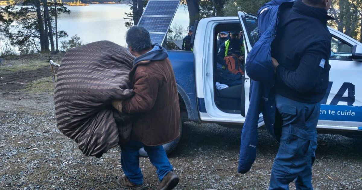 Desalojo de la comunidad mapuche Quintriqueo en Villa La Angostura