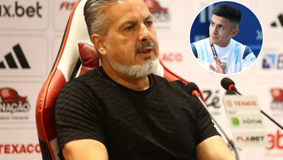 José Boto aclaró que Flamengo no modificará la oferta por Thiago Almada.