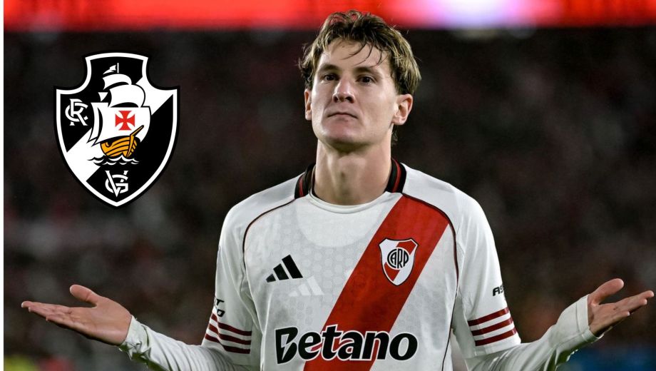 Facundo Colidio, a detalles de marcharse de River para continuar su carrera en Vasco da Gama.