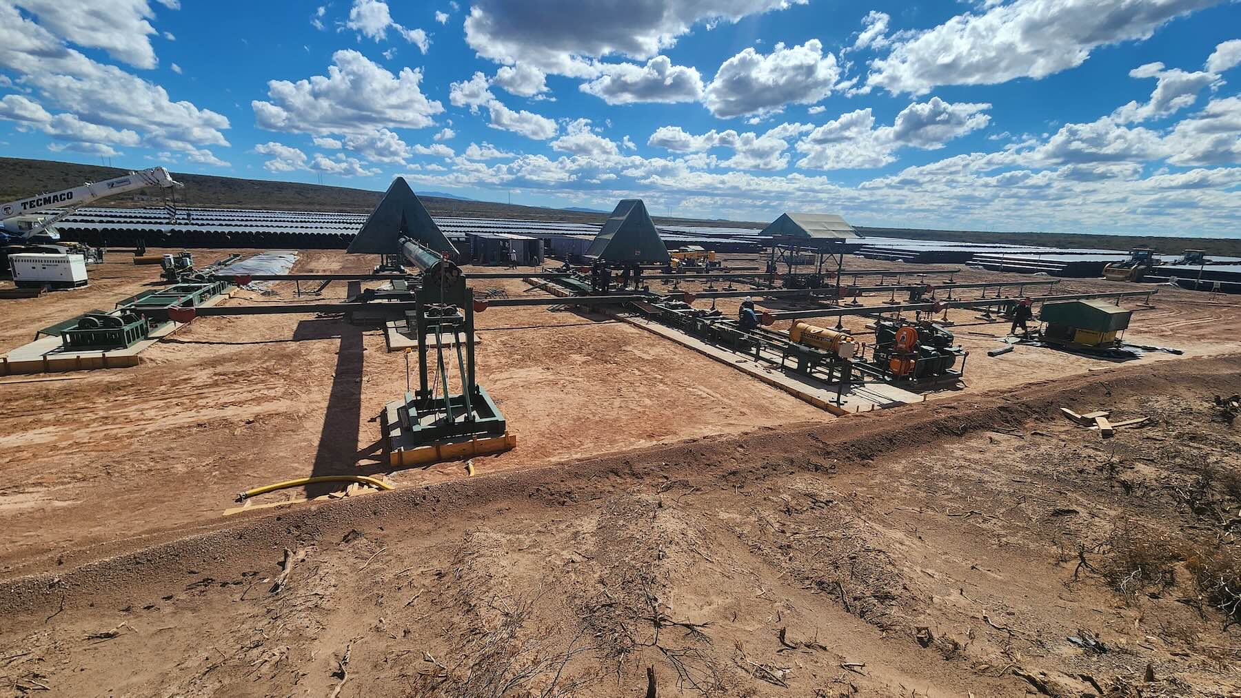 El oleoducto Duplicar Norte de Vaca Muerta alcanza el 50% de avance
