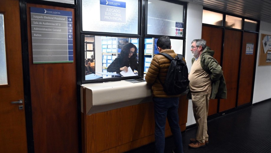 El Juzgado Electoral ya actúa en la elección de Bariloche y espera los cambios que se vienen. Foto: Marcelo Ochoa
