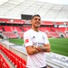 Imagen de Facundo Medina fue presentado en Bayer Leverkusen