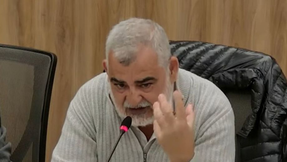 Fernández Novoa no estaba en el país cuando recibió el mensaje. Foto: captura. 