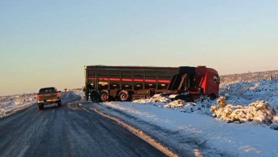 Despiste en la Ruta 151. Foto: gentileza 