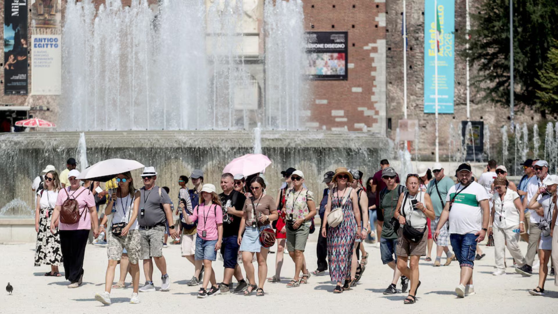 Italia bajo una nueva ola de calor: decretaron alerta roja en 27 ciudades por temperaturas de hasta 40°C