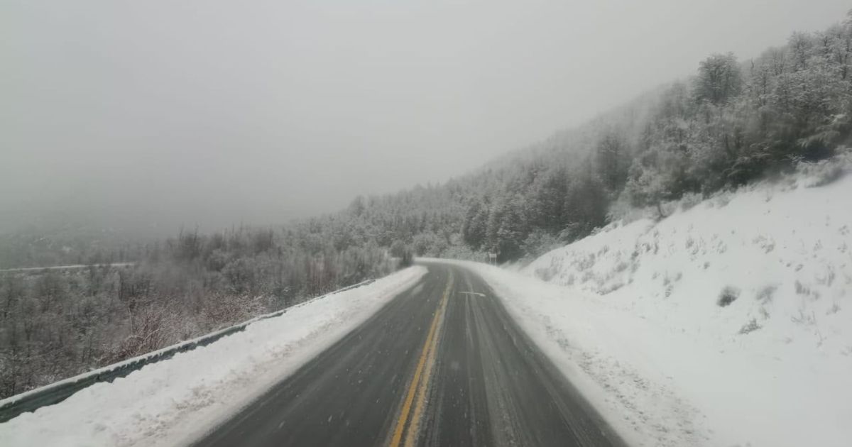 Cierre temporal de rutas por intenso temporal de nieve en la cordillera