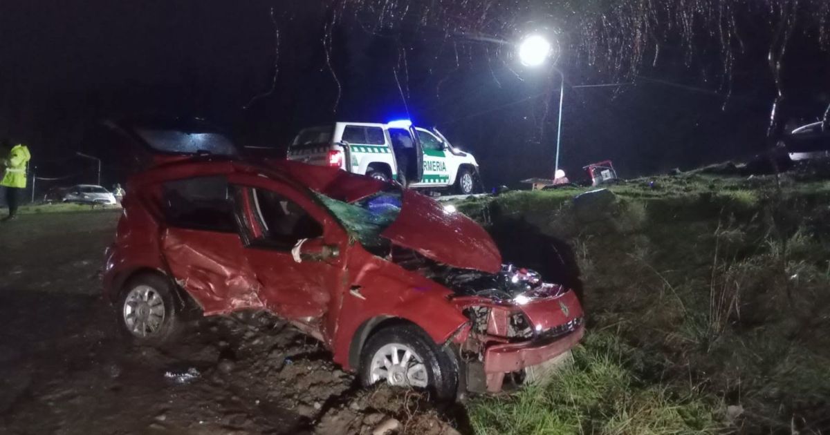 Accidente en Ruta 40 de El Bolsón: seis heridos y un rescate