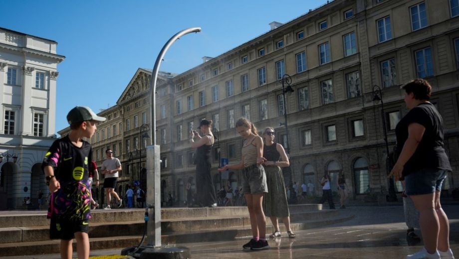 Ola de calor en Alemania. 