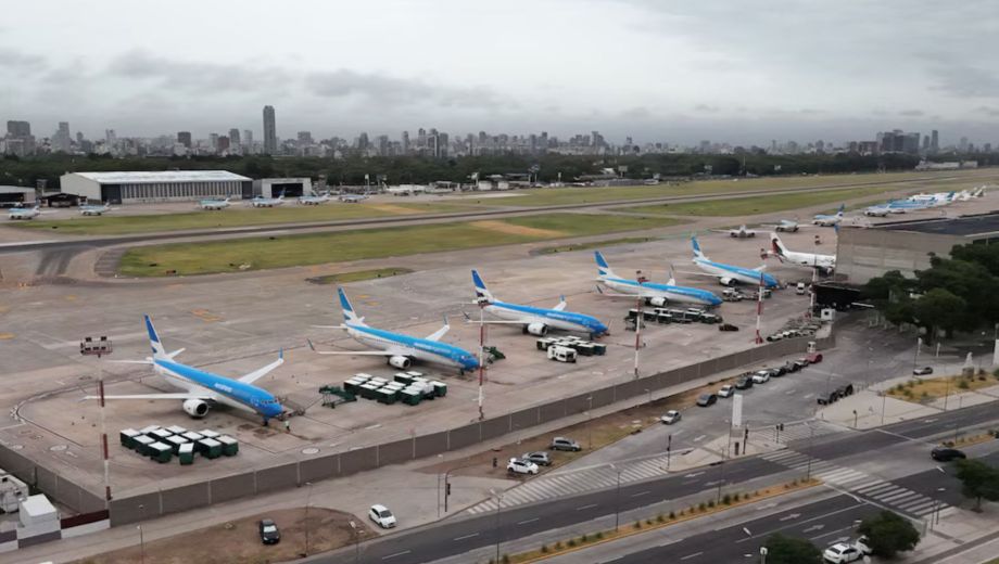 Cierre temporal de Aeroparque