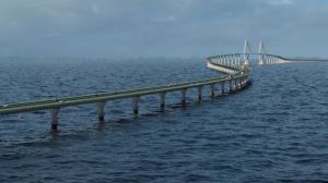 Comenzó la construcción del puente marítimo más largo de América Latina: cuándo estará terminado