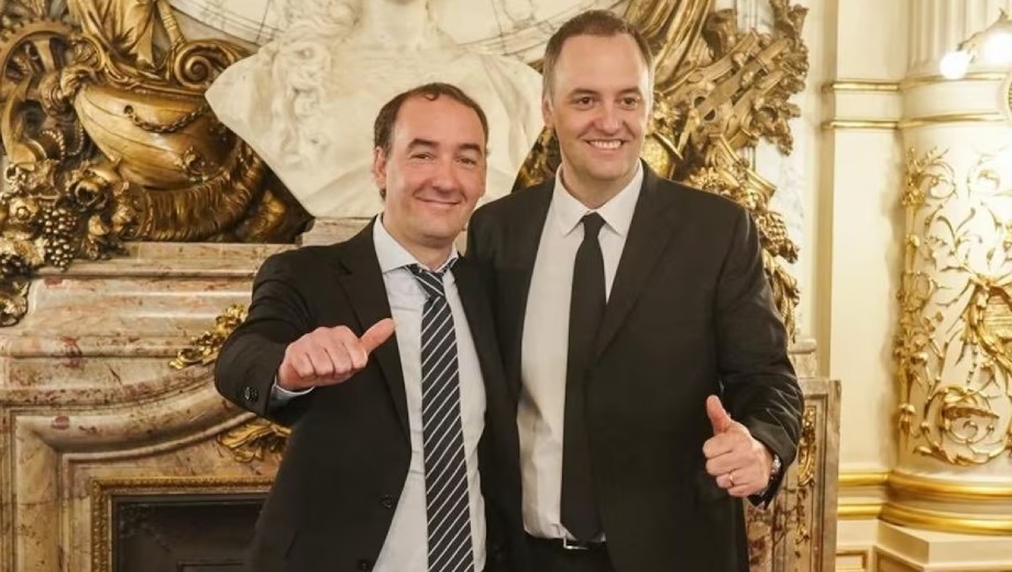 Francisco y Manuel Adorni.