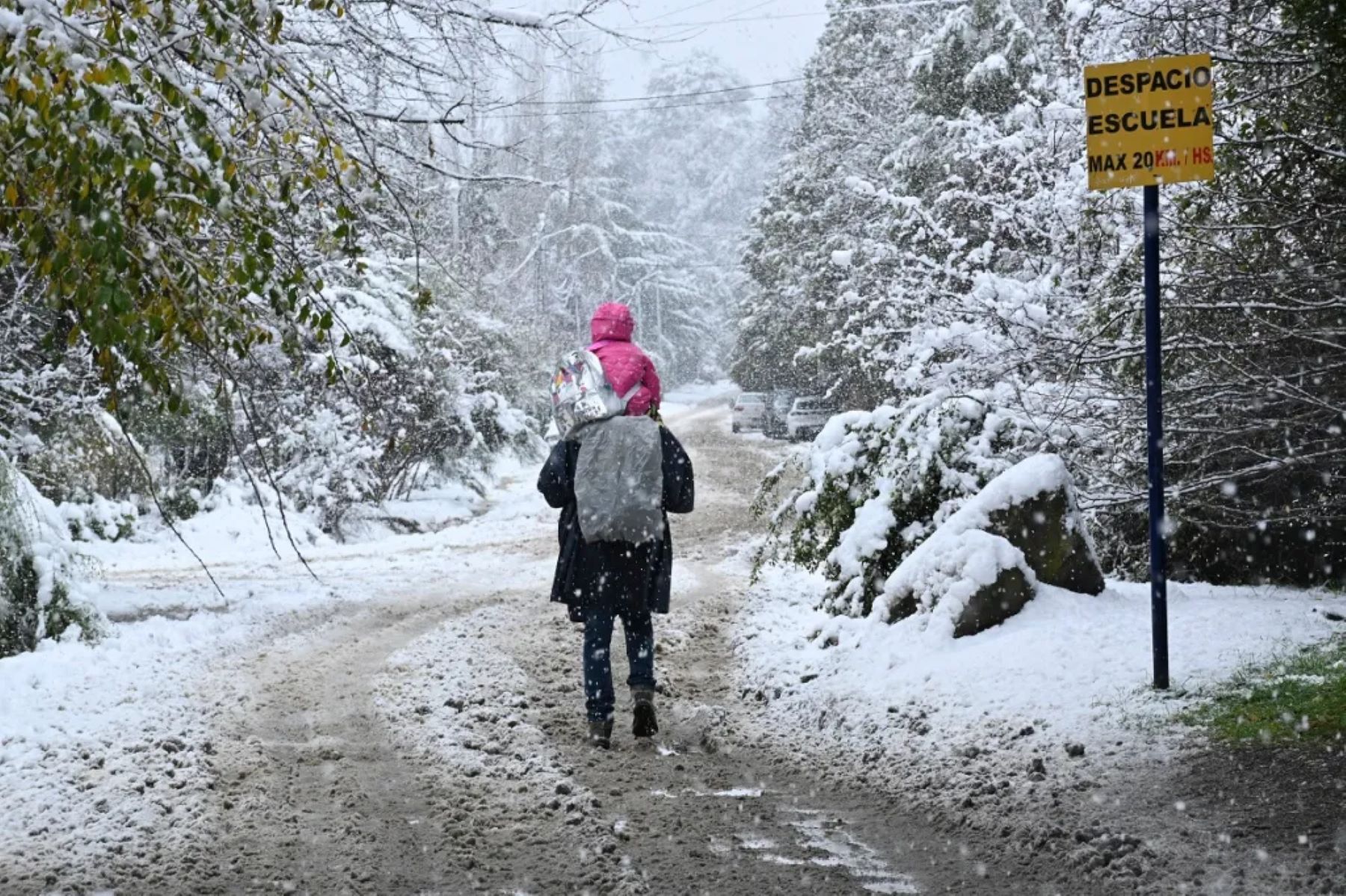 Condiciones climáticas retrasan el inicio de clases en la cordillera de Río Negro