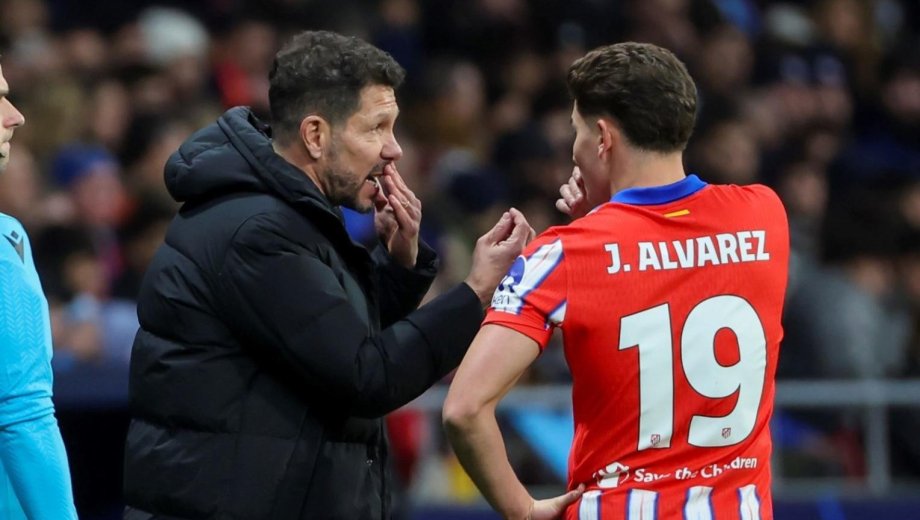 Cholo Simeone confirmó que Julián estará convocado en el Atlético Madrid.