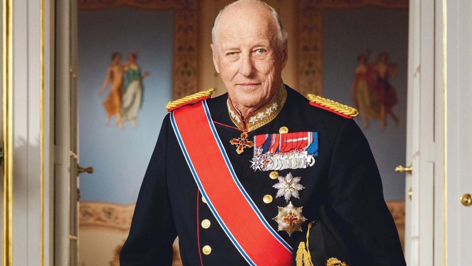 Murió el rey Harald de Noruega, a los 89 años.-
