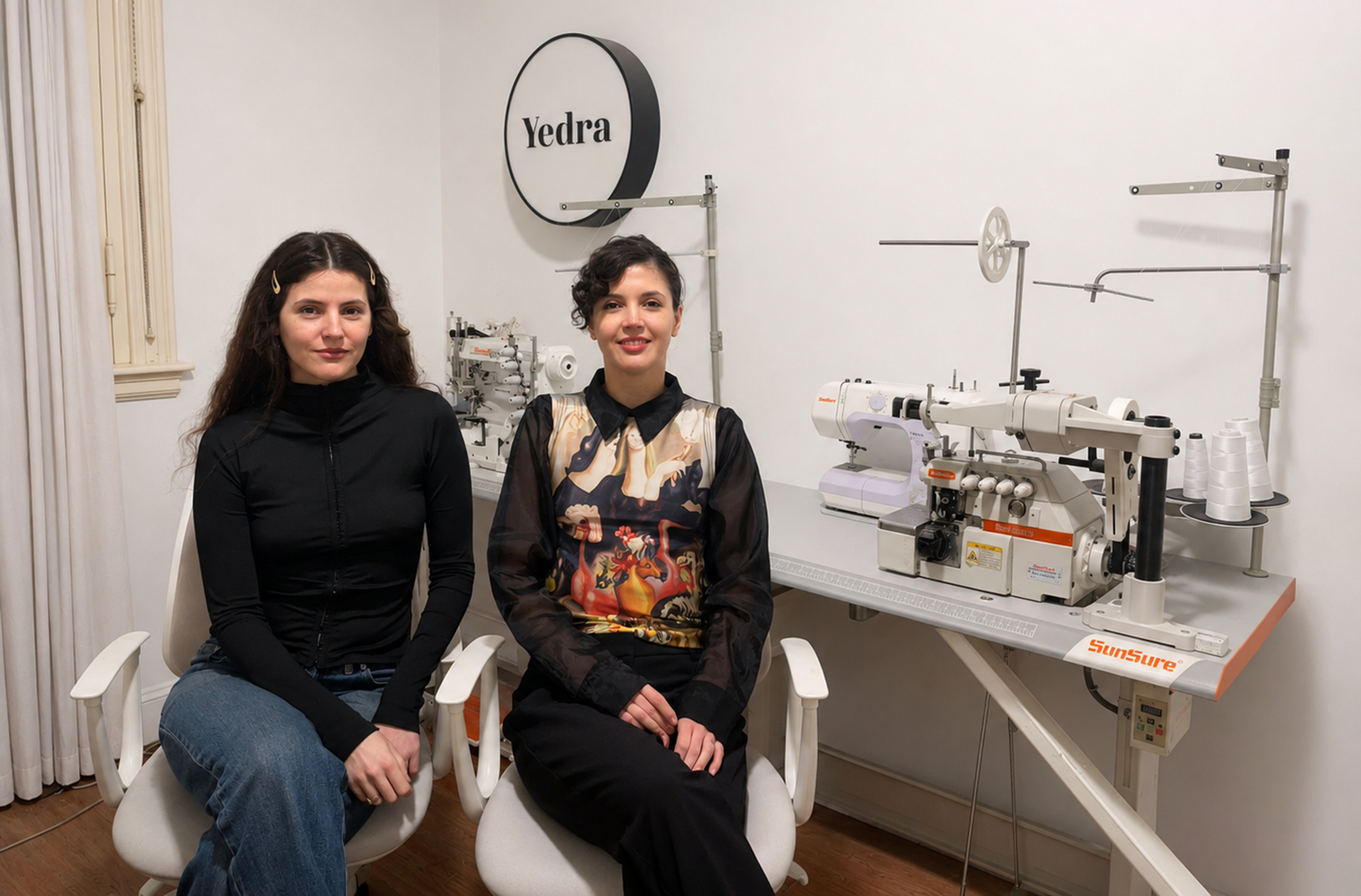 Diseñadoras de Cipolletti fusionan moda y arte en su marca Yedra