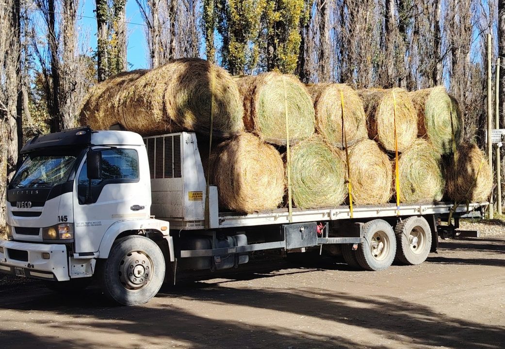 La firma cuenta con vehículos para la distribución de sus rollos, que Roco destaca por su calidad.