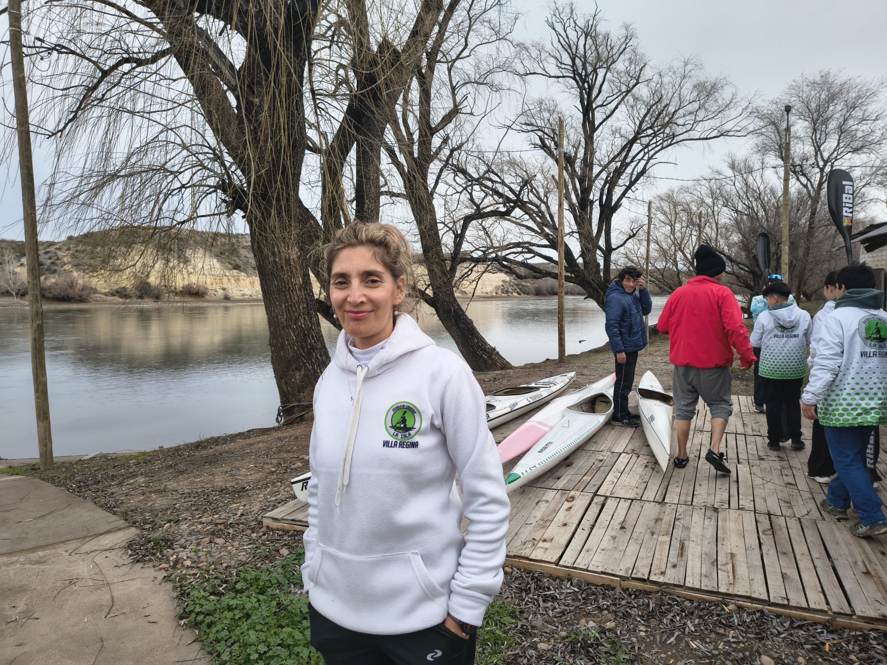 Gabriela Temperini: de vencer al cáncer a fundar una escuela de canotaje en Regina