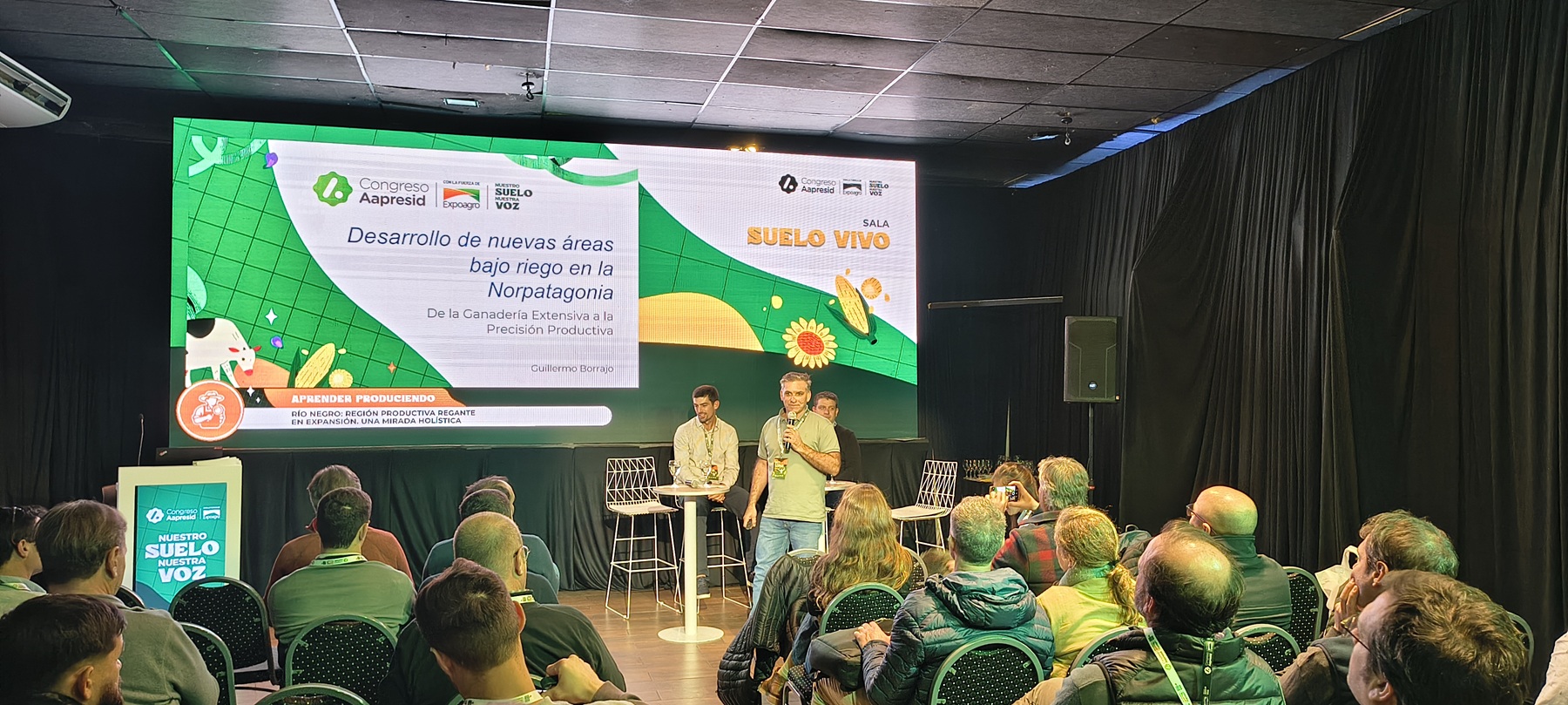 Río Negro destacó su potencial agrícola en el Congreso de Aapresid